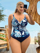 Tankini Feminino Com Detalhe Franzido - Quezia. Plus Size