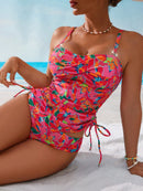 Tankini Feminino Cordão Lateral  em 2 Peças - Isabela