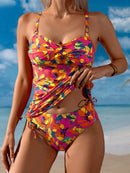 Tankini Feminino Cordão Lateral  em 2 Peças - Isabela