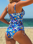 Tankini Feminino Cordão Lateral  em 2 Peças - Isabela