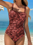 Tankini Feminino Decote Halter e parte inferio de Cintura Alta - Daniela