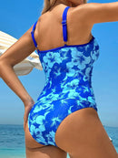 Tankini Feminino Decote Halter e parte inferio de Cintura Alta - Daniela