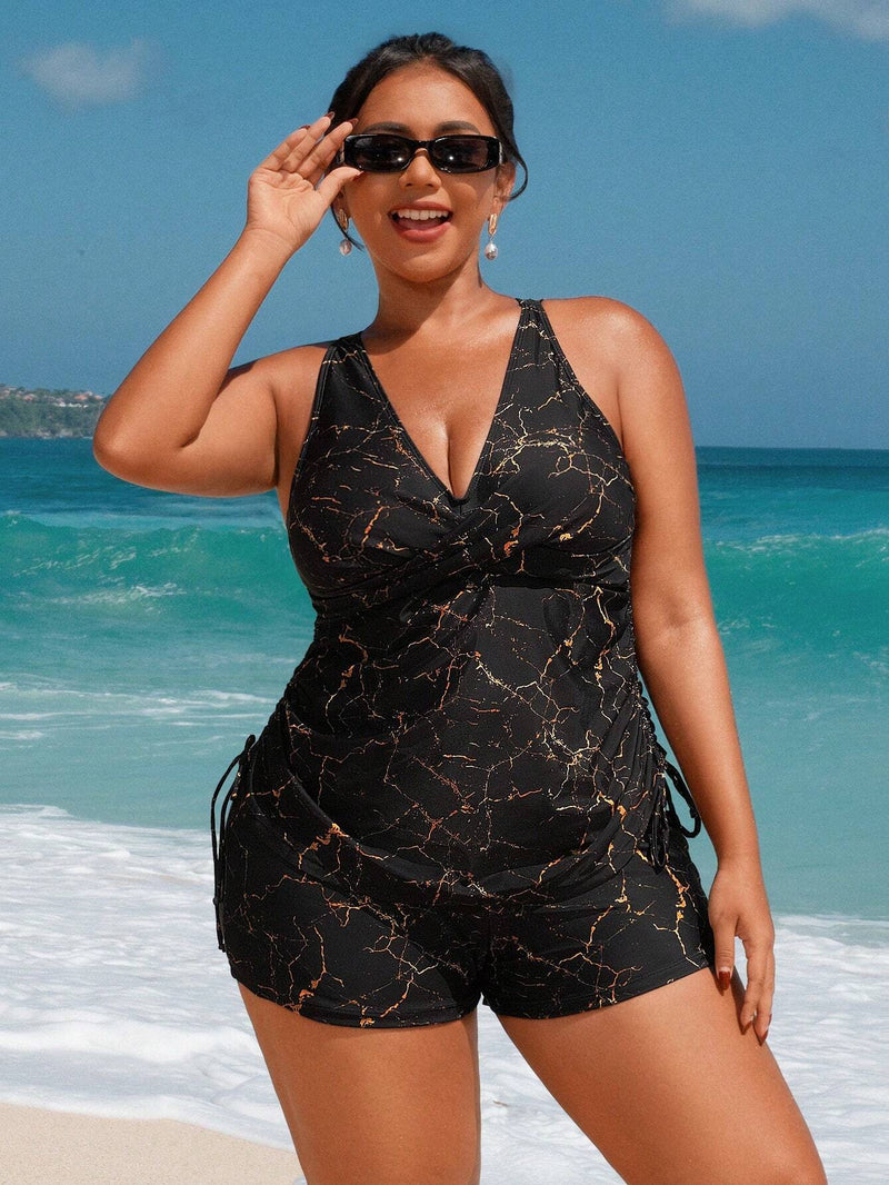 Tankini Feminino Plus Size. Flash