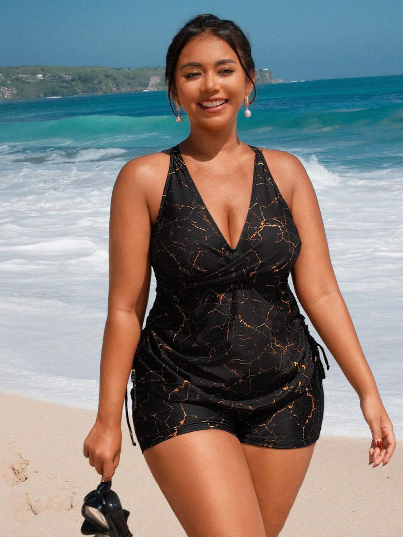 Tankini Feminino Plus Size. Flash