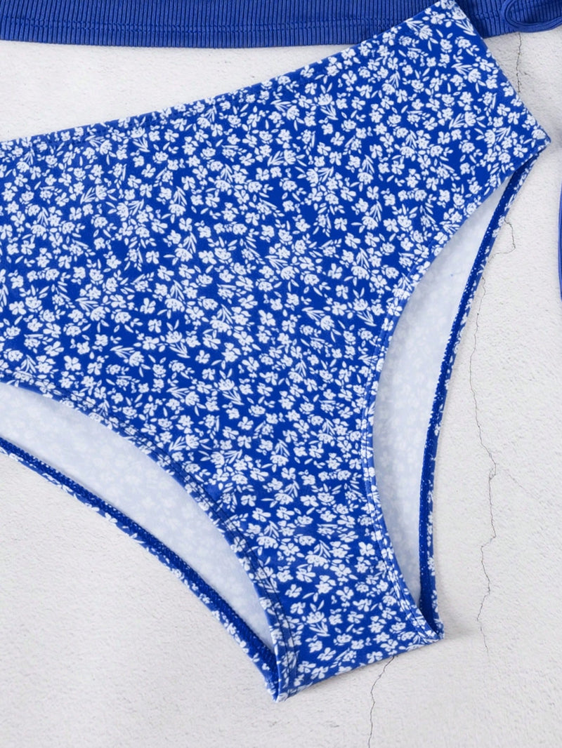 Tankini Feminino com  Alças Ajustáveis - Lila
