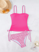 Tankini Feminino com  Alças Ajustáveis - Lila