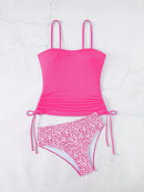 Tankini Feminino com  Alças Ajustáveis - Lila