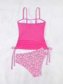 Tankini Feminino com  Alças Ajustáveis - Lila