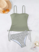 Tankini Feminino com  Alças Ajustáveis - Lila