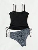 Tankini Feminino com  Alças Ajustáveis - Lila