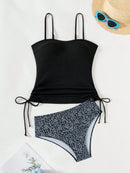 Tankini Feminino com  Alças Ajustáveis - Lila