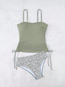 Tankini Feminino com  Alças Ajustáveis - Lila