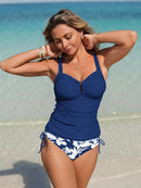 Tankini Feminino com Busto Plissado - Ayra