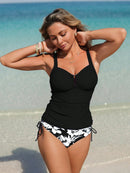 Tankini Feminino com Busto Plissado - Ayra