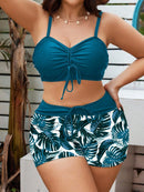 Tankini Feminino com Cordão no Busto - Zoe. Plus Size