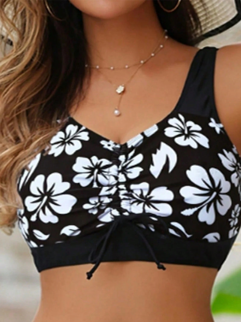 Tankini Feminino com Estampa Floral - Yara