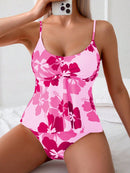 Tankini Feminino com Nó Trançado e Calcinha de Triângulo - Clara