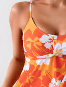 Tankini Feminino com Nó Trançado e Calcinha de Triângulo - Clara