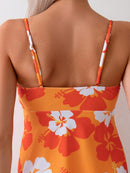 Tankini Feminino com Nó Trançado e Calcinha de Triângulo - Clara
