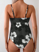 Tankini Feminino com Nó Trançado e Calcinha de Triângulo - Clara