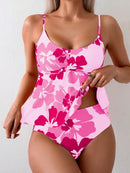 Tankini Feminino com Nó Trançado e Calcinha de Triângulo - Clara