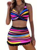Tankini Feminino com saia de praia - Mily