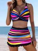 Tankini Feminino com saia de praia - Mily
