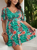 Tankini Feminino de 2 peças com Manga de Babado - Anastasia. Plus Size