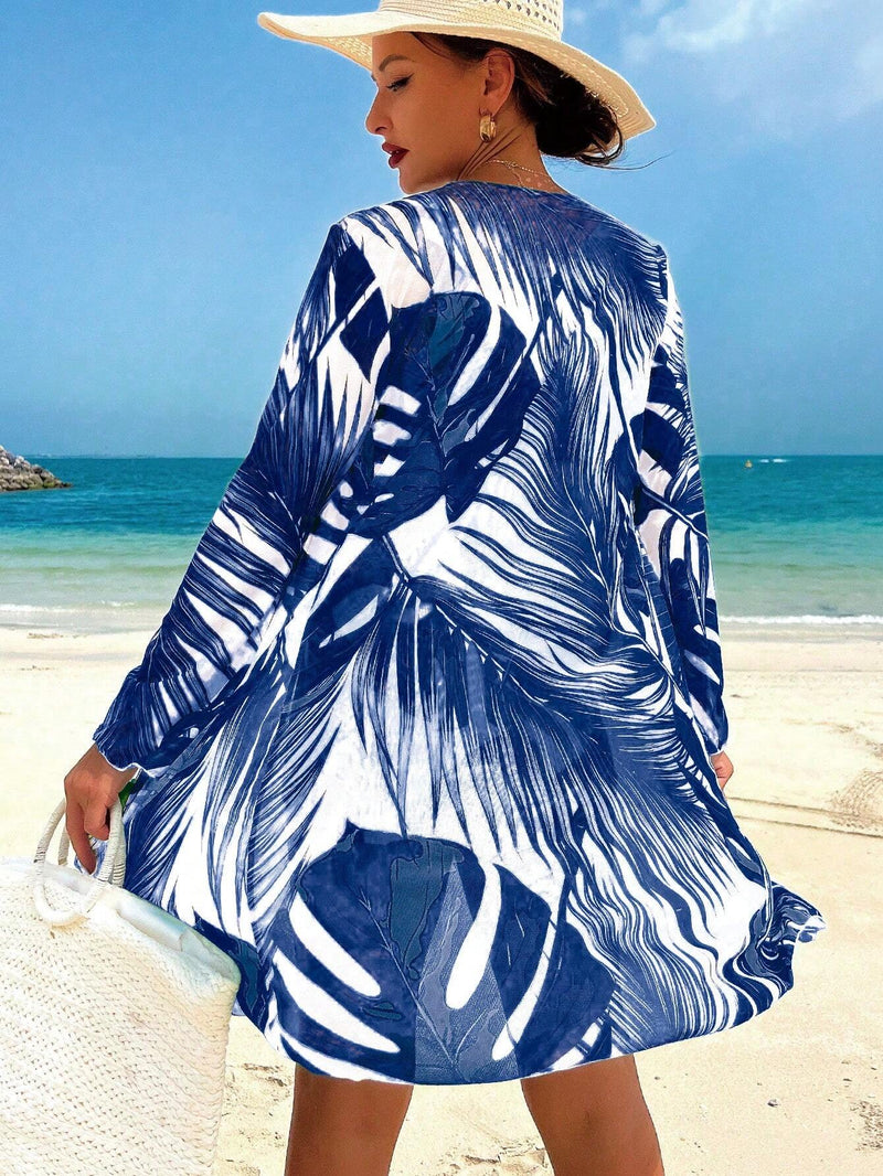 Tankini Feminino de 3 Peças com Amarração na Frente - Yasminie
