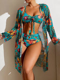 Tankini Feminino de 3 peças - Alícia. Flash