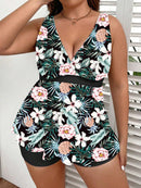 Tankini Feminino de Top e Shorts - Loiza. Plus Size
