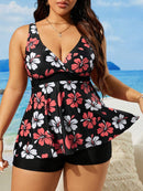 Tankini Feminino de Top e Shorts - Loiza. Plus Size