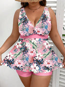 Tankini Feminino de Top e Shorts - Loiza. Plus Size