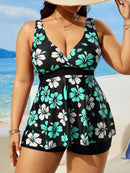 Tankini Feminino de Top e Shorts - Loiza. Plus Size