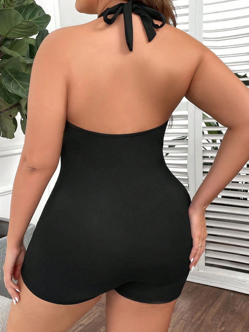 Tankini tipo maiô Feminino - Nany. Plus Size Flash