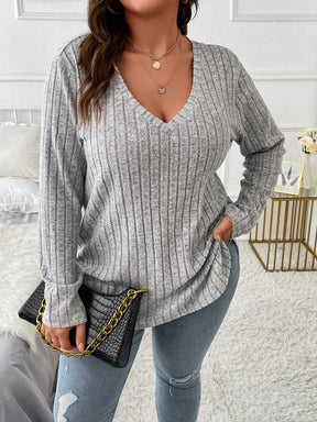 Blusa Pierina Plus Size – Canelada, Casual e Perfeita Para o Dia a Dia