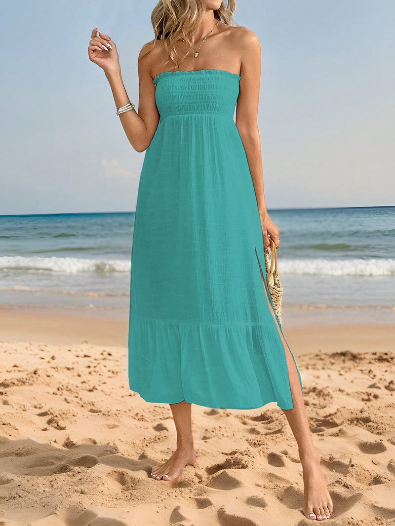 Vestido de Praia Feminino Tomara q Caia - Sabrinne