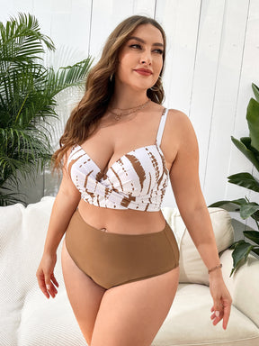 Biquíni + Quimono Feminino Nicolle Plus Size