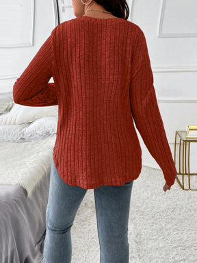 Blusa Pierina Plus Size – Canelada, Casual e Perfeita Para o Dia a Dia