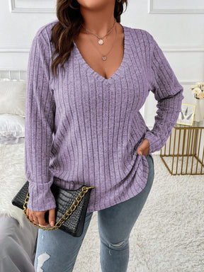 Blusa Pierina Plus Size – Canelada, Casual e Perfeita Para o Dia a Dia