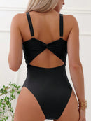 Maiô Feminino Modelador Com Decote V Sem Armação Belianna