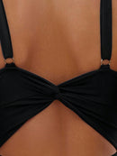 Maiô Feminino Modelador Com Decote V Sem Armação Belianna