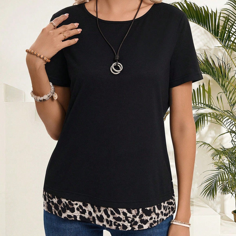 Blusa Feminina com detalhe nas costas e estampas exclusivas Alida